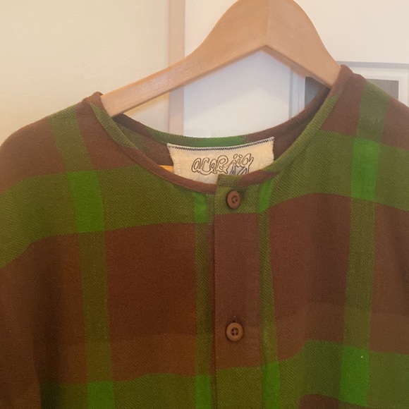 so CUTE! ace & jig brown and green dress! - Picture 2 of 4